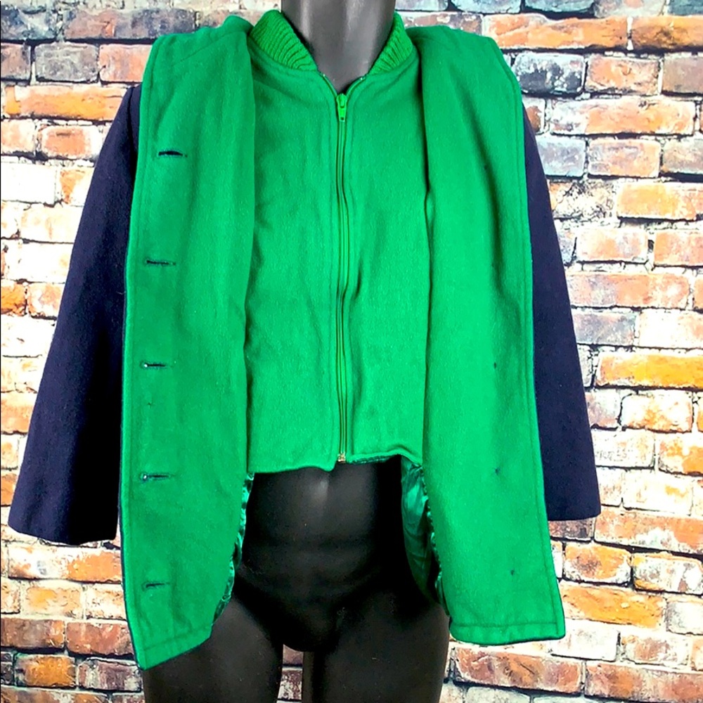 Authentic Mackintosh vestcoat blue & green Size S - Picture 3 of 12